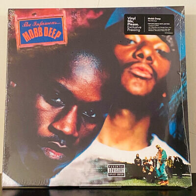 【 MOBB DEEP 】THE INFAMOUS - 2XLP BLUE & ORANGE HAZE VINYL RECORD - VMP #937/1000