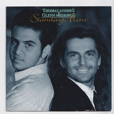 (AB963) Thomas Anders & Glenn Medeiros, Standing Alone - 1992 - 7" vinyl