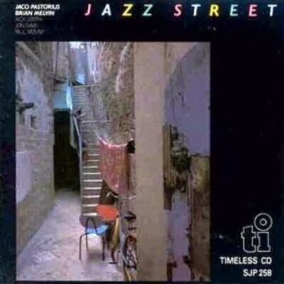 Jaco Pastorius and Brian Melvin Jazz Street LP Vinyl NEW