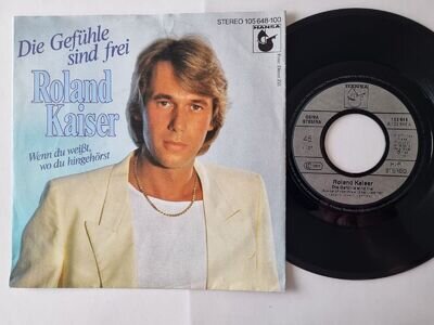 Roland Kaiser - Die Gefühle sind frei 7'' Vinyl Germany