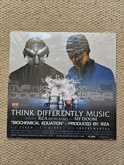 RZA & MF Doom - Biochemical Equation 12” Aesop Rock DEL - Think differently Rare