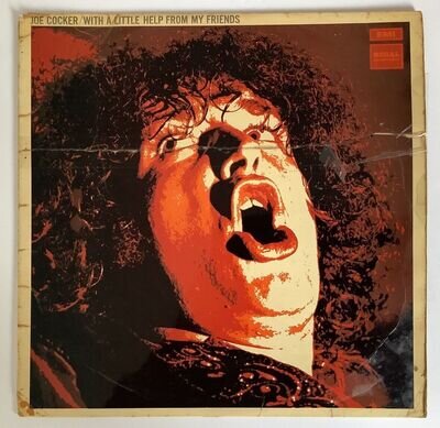 JOE COCKER A Little Help From My Friends LP Regal 1st Pressing 1969 SLRZ1006 VG