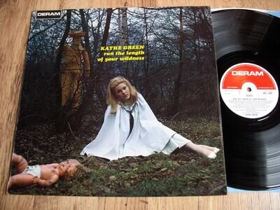 KATHE GREEN, RUN THE LENGTH OF YOUR WILDNESS, ORIG UK DERAM LP, RARE FOLK/PSYCH