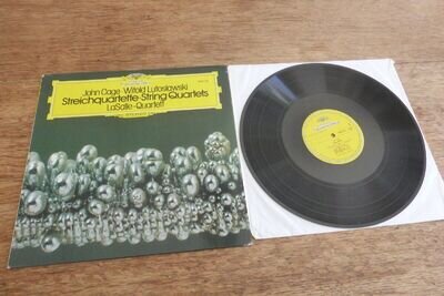 John Cage LaSalle String Quartets UK 1976 1st DG Stereo 2530 735 Contemporary LP