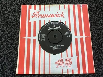 CHI-LITES - STONED OUT OF MY MIND 1973 UK SINGLE BRUNSWICK BR 7 EXCELLENT