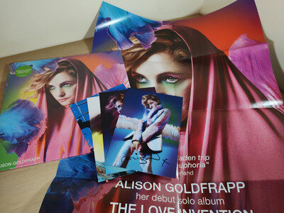 Alison Goldfrapp - The Love Invention - Purple Vinyl + Signed Card + Poster