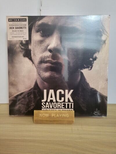 JACK SAVORETTI-WRITTEN IN SCARS, VINYL LP, (NEW SEALED) 2015