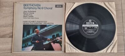 SXL 6233 WBg Beethoven Symphony 9 Sutherland Schmidt-Isserstedt Decca ED2 NM