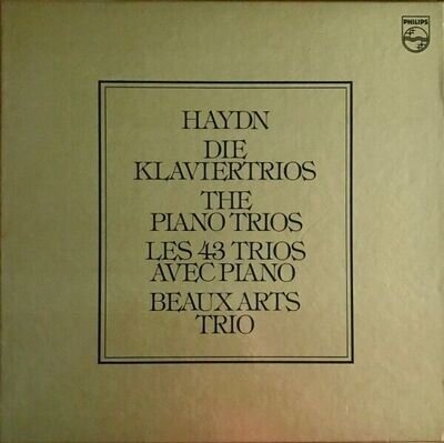 Haydn The Piano Trios Beaux Arts Trio 14LP Box Set NM Philips 6768 077