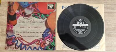 SXL 2163 WBG ED1 UK - STRAUSS - VIENNA CARNIVAL - BOSKOVSKY - NM