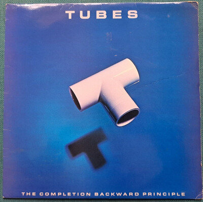 THE TUBES - COMPLETION BACKWARD PRINCIPLE - 12" VINYL ALBUM LP RECORD & INNER EX