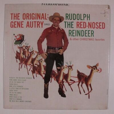 GENE AUTRY Original Rudolph The Red-Nosed Reindeer GRAND PRIX KX-11 LP SEALED d