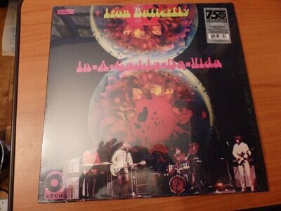 Iron Butterfly In-A-Gadda-Da-Vida Clear Vinyl LP Atlantic 75