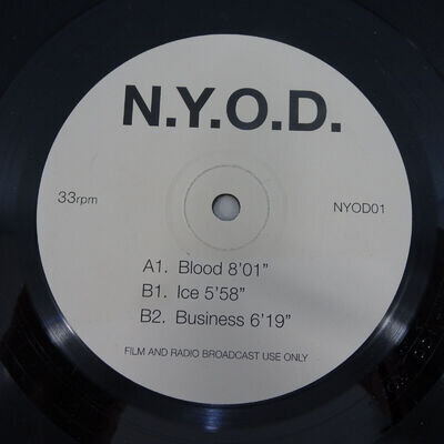 nyod01 12" The Rolling Stones / Yoko Ono / David Byrne – N.Y.O.D. EX