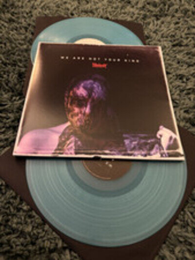 Slipknot We Are Not Your Kind Vinyl Light Blue Roadrunner Records 2022