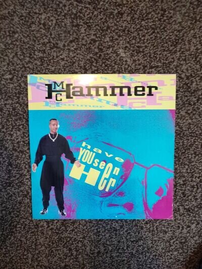 1990 Mc Hammer Can't Touch This 12" Vinyl Record UK. Excellent