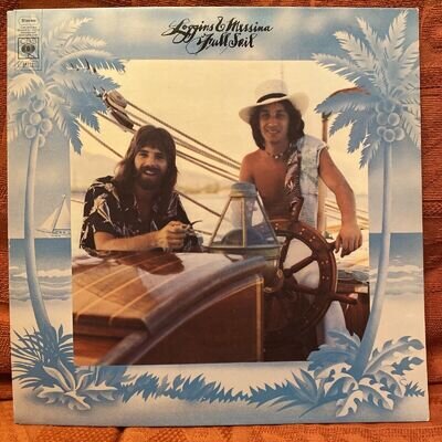 Loggins & Messina : Full Sail LP Gatefold Album Vinyl 1973 CBS Records Ex/Ex