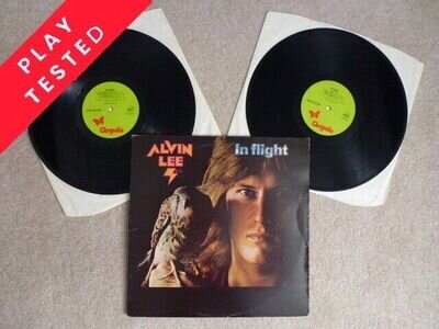 Alvin Lee In Flight 1974 Double Vinyl CHRYSALIS CTY 1069