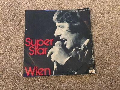 Udo Jürgens - Super Star / Wien 7” Vinyl Single Record 1978 German Import Rare