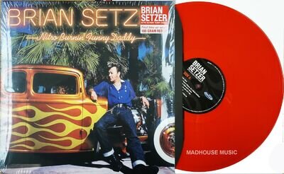 BRIAN SETZER LP Nitro Burnin' Funny Daddy 180 gram RED VINYL +Inner SEALED SAME