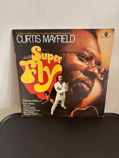 Curtis Mayfield - Superfly ( OST ) UK 1972 1st Press - Buddah 2318 065 funk soul