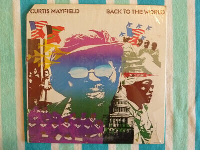 CURTIS MAYFIELD Back To The World LP *STILL SEALED* Curtom 1973 SOUL