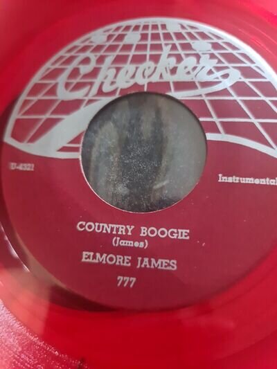 Elmore James Country Boogie Checker Label 1973 Red Vinyl Rare