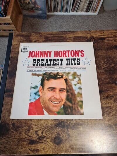 Johnny Horton Greatest Hits - CBS - SBPG62186 - Stereo - UK - 1962 - VG+ - VG+