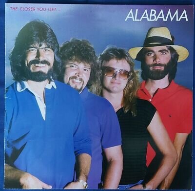 Alabama - The Closer You Get - Vinyl LP record