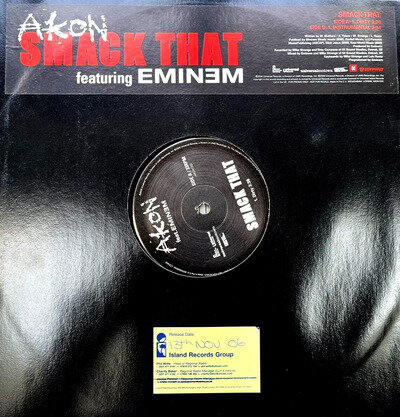 AKON - SMACK THAT - R&B HIPHOP 12” VINYL RECORD DJ - BUY 1 GET 1 50% OFF