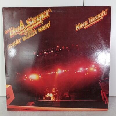 Bob Seger And The Silver Bullet Band Nine Tonight Double LP Vinyl Record