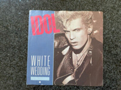 Billy Idol - White Wedding (7", Single)