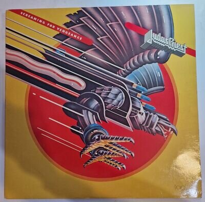 Judas Priest Screaming for Vengeance 1982 CBS Vinyl Album LP Heavy Metal Halford