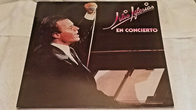 JULIO IGLESIAS - EN CONCIERTO - DOUBLE 12" VINYL LP SET