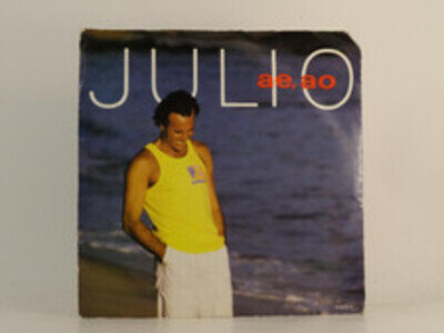 JULIO IGLESIAS AE AO (79) 2 Track 7" Single Picture Sleeve CBS RECORDS