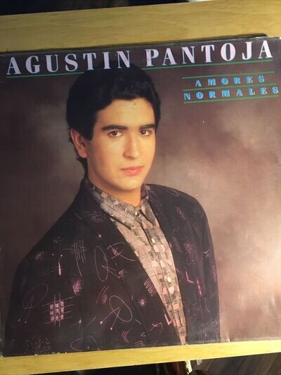 Agustin Pantoja Amores Normal Disk LP Vinyl Cuando Cantas Te Esperare Adios