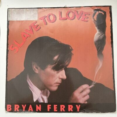 Bryan Ferry Slave To Love UK 12" Vinyl Single 1985 FERRX1