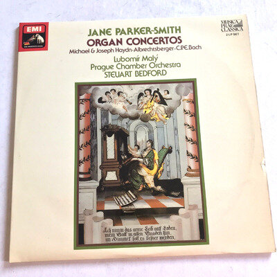 HMV SLS 5164 Jane Parker-Smith ORGAN CONCERTOS Prague Chamber Orchestra 2 LP