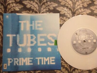 THE TUBES 'PRIME TIME' WHITE VINYL 45 RPM VINYL SINGLE 1979 VG+