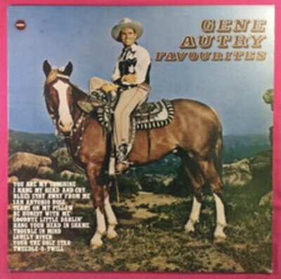 Gene Autry, Favourites, 12” Vinyl LP Record, 1974, Ember Records