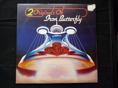 Iron Butterfly – 2 Originals Of Iron Butterfly UK 1975 Atlantic – K 80003