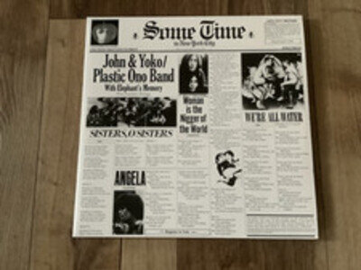 John Lennon & Yoko Ono Vinyl Record.Some Time In New York City.2 Record Set.