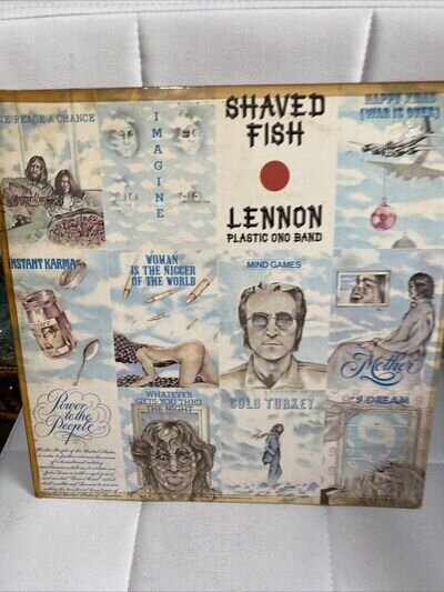 John Lennon/Plastic Ono Band Shaved Fish Vinyl Record PCS7173 1975