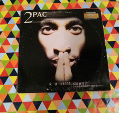 RARE SEALED 2PAC Tupac R U STILL Down- remember me 12" Vinyl LP US 1997