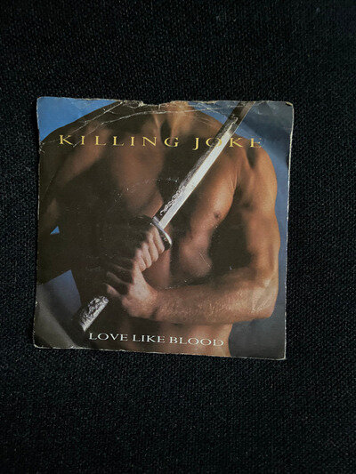 Killing Joke - Love Like Blood b/w Blue Feather 7" Vinyl 1985 EG Records EGO20