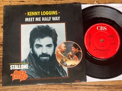 Kenny Loggins – Meet Me Half Way UK 7" 1987 B