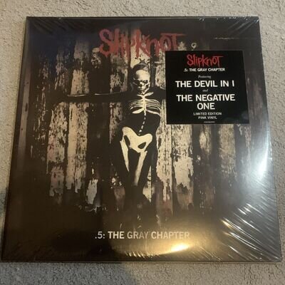 .5: the Gray Chapter by Slipknot Pink Vinyl Record New Sealed Sleeve Wear