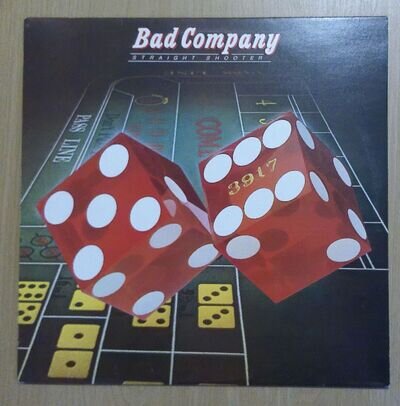 Bad Company: Straight Shooter. '75 UK Island ILPS 9304 A1/B1