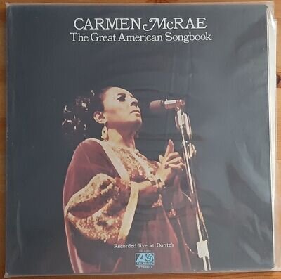 Carmen McRae - " The Great American Songbook " - USA 2LP Gatefold - FREE UK P&P.