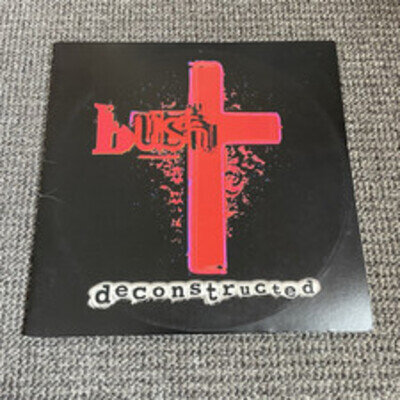 Bush – Deconstructed Vinyl Record FIRST US Pressing 2xLP BLACK 1997